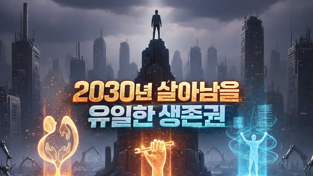AI가 당신을 해고하기 전 반드시 갈아타야 할 직업 TOP 3 (99%가 실직해도 살아남는 법)