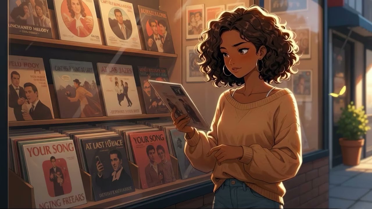 Retro Vinyl Shop Lofi for Nostalgic Vibes 🎧 | #lofihiphop #chillhop #studybeats