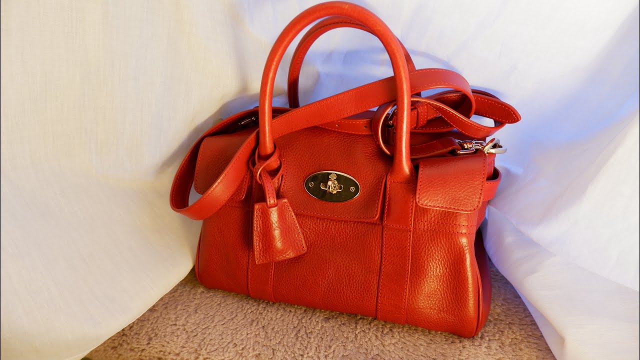 My FIRST designer bag! Mulberry Bayswater Satchel Small 2016