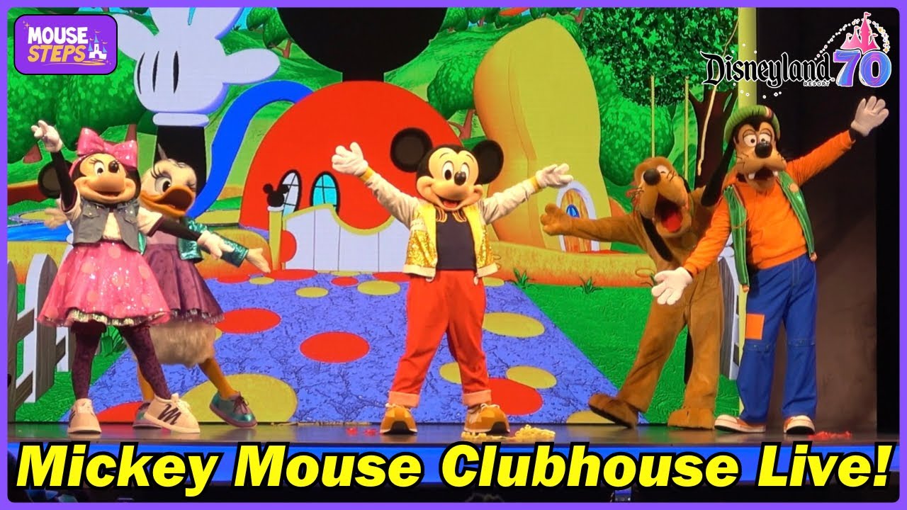 Disney Junior: Mickey Mouse Clubhouse Live! Full Show - Disney California Adventure, Disneyland 70th