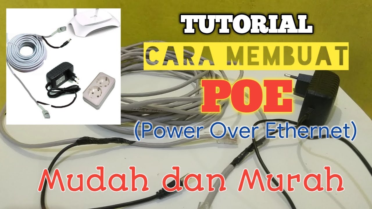 TUTORIAL CARA MEMBUAT POE INJECTOR DENGAN MUDAH DAN MURAH