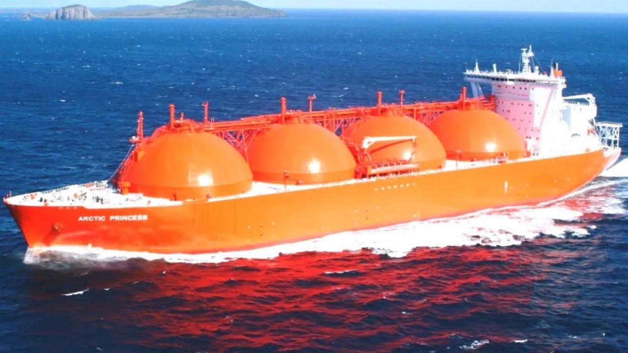 10 крупнейших газовозов в мире — СПГ-танкеры
