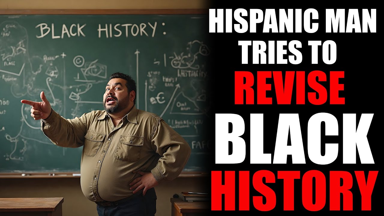 Hispanic Man Tries To Revise Black History