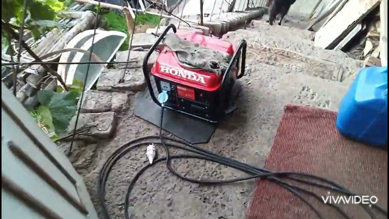 бензиновый генератор Honda 2.0 испытание