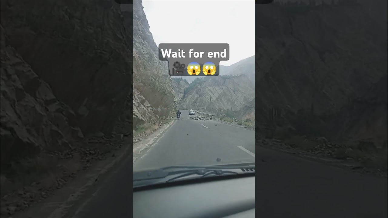 KKH Road Thrills: Sliding into Action.KKH Road Sliding Madness.KKH Road Sliding Shenanigans.#short 😱