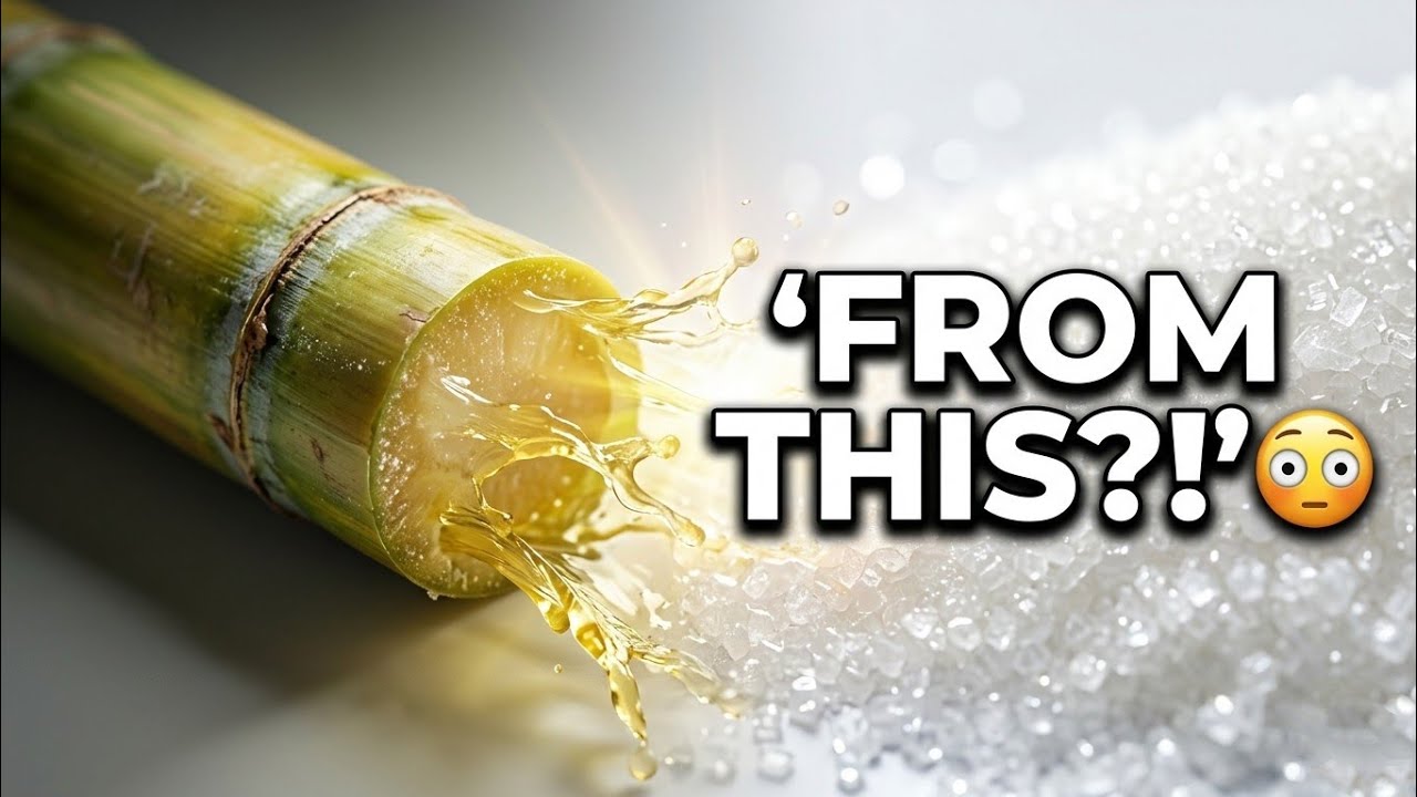 How Sugar Is Made from Sugarcane | Full Factory Process 🤯