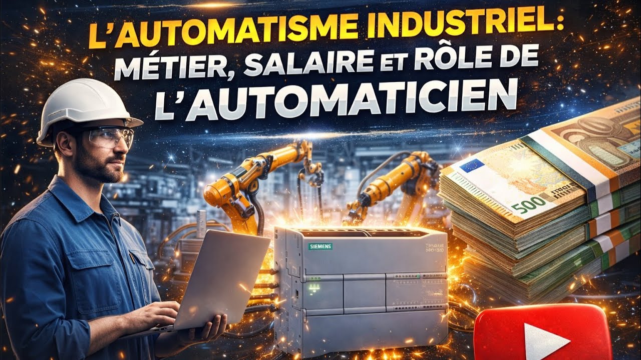 Automaticien : le métier qui fait vivre les machines 🤖⚙️