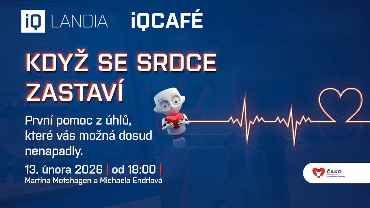 iQCAFÉ – když se srdce zastaví