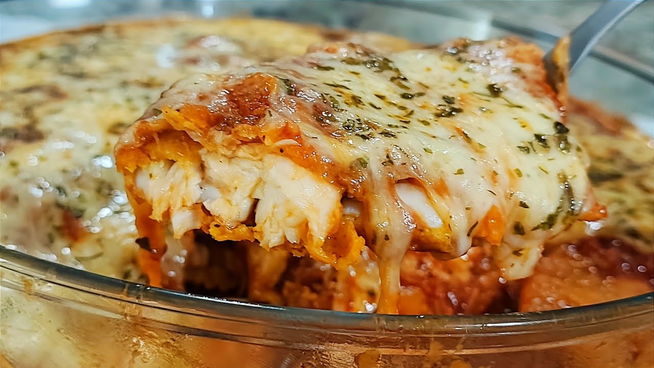 Faça na SEMANA SANTA essa receita de FILÉ de TILÁPIA a PARMEGIANA