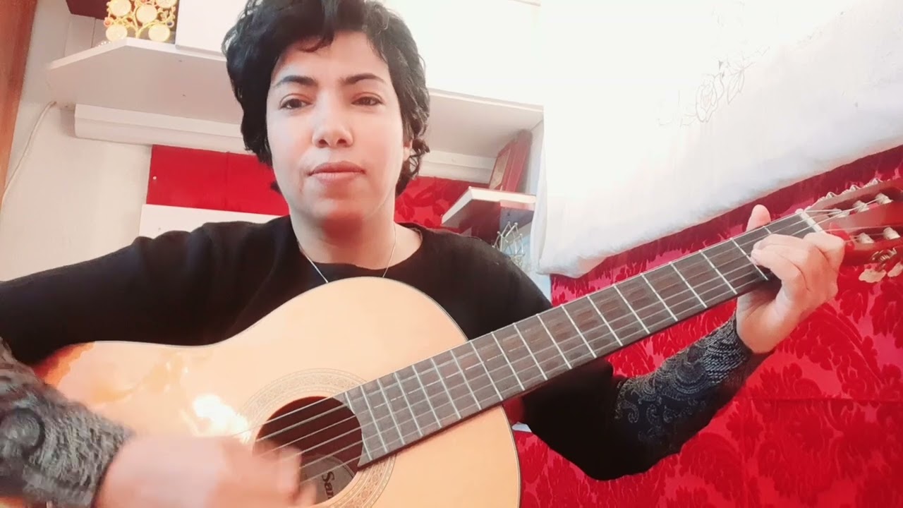 عبد الحليم حافظ : أول مرة تحب يا قلبي ❤🎸 عزف جيتار guitar عفاف / Awel mara : Abdelhalim 🎸