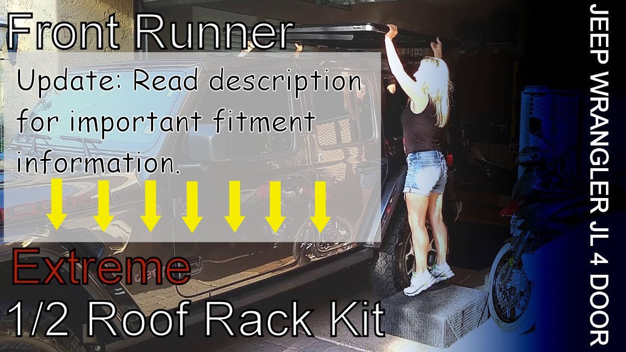Jeep Wrangler JLU Roof Rack Install