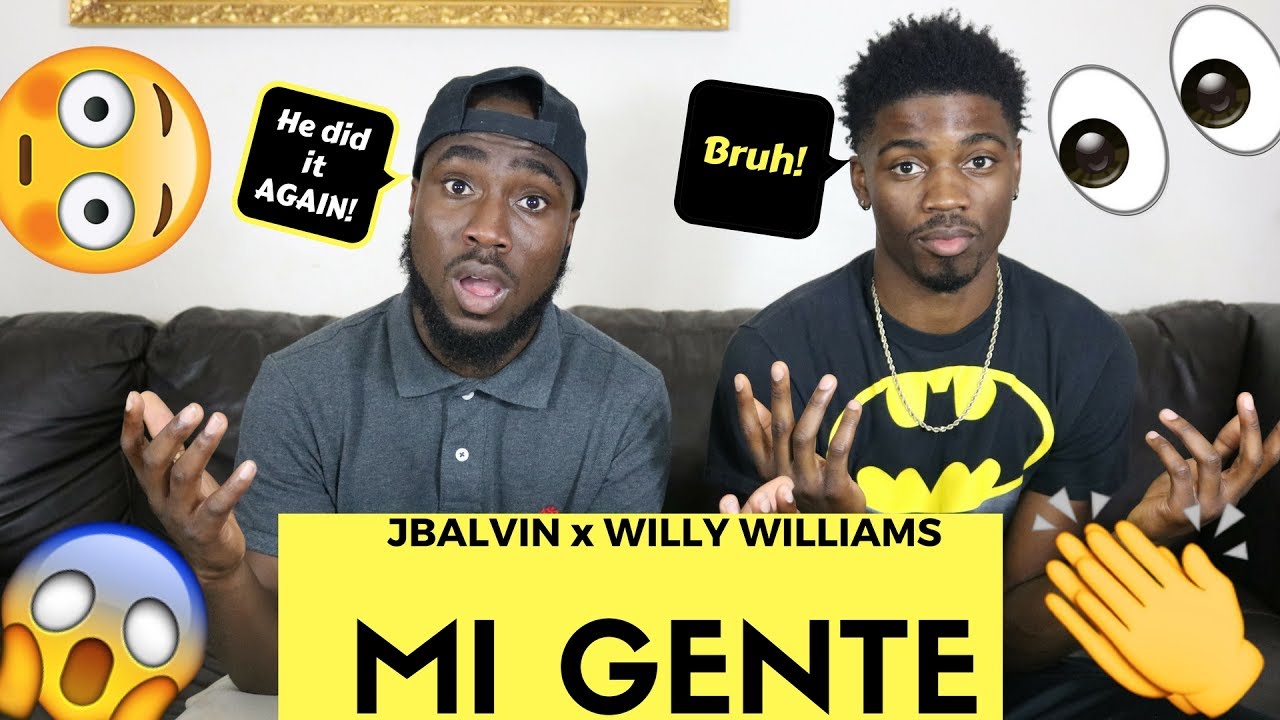 J. Balvin, Willy William - Mi Gente| Official Reaction