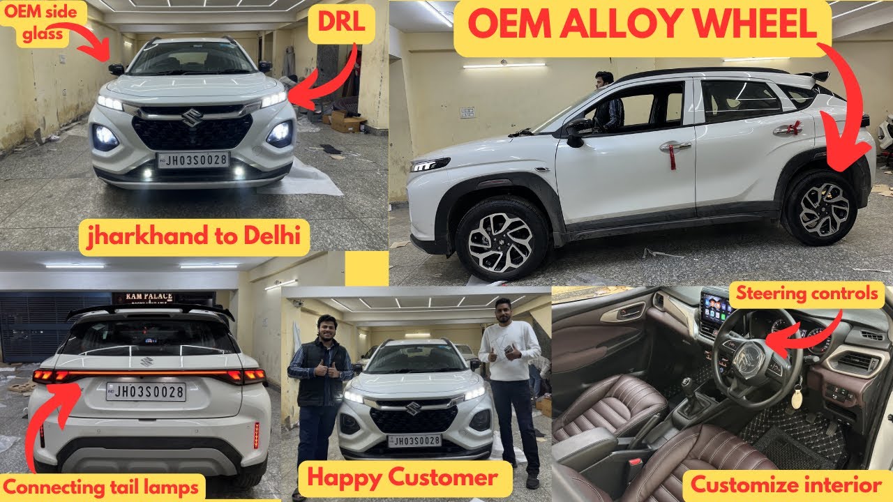 Fronx 2026: Sigma to Alpha - OEM Alloy, Interior & Audio Upgrade ✅ | Maruti Suzuki Fronx Modified ✅