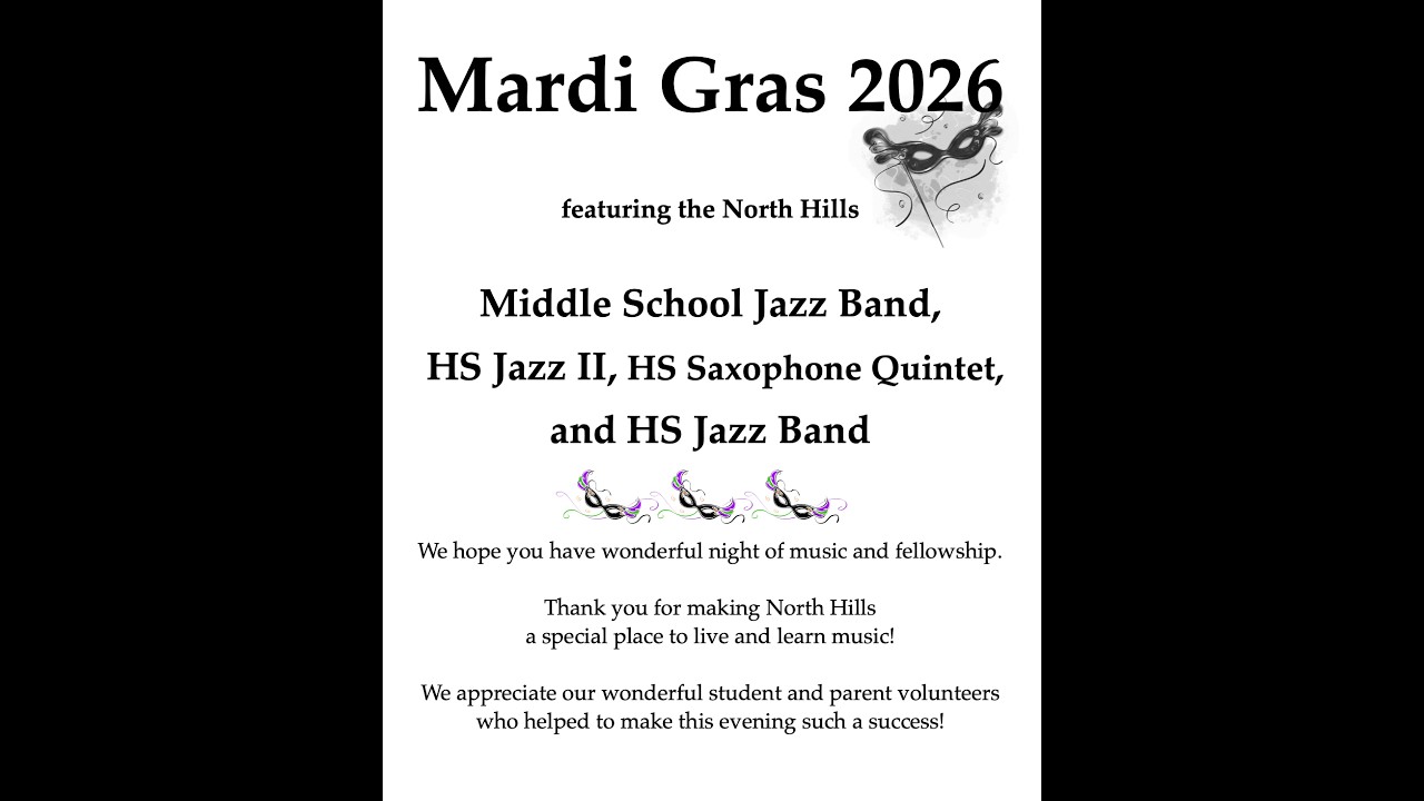 20260221 North Hills Mardi Gras Jazz Night