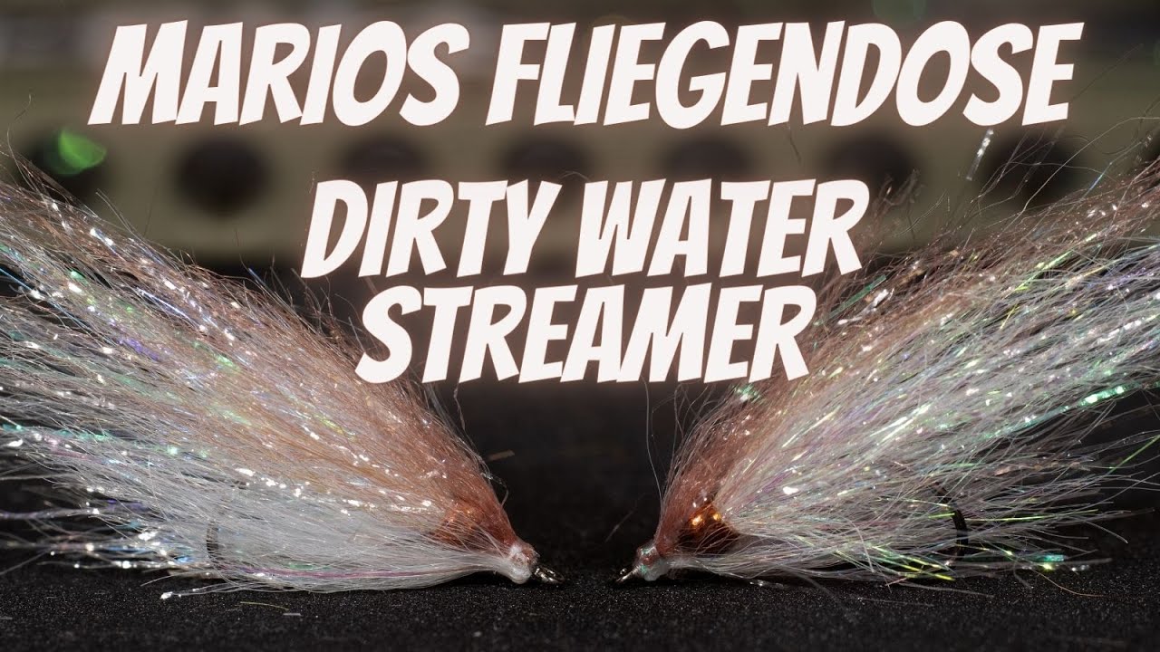 Marios Fliegendose - Dirty Water Streamer - 50+ Bachforelle
