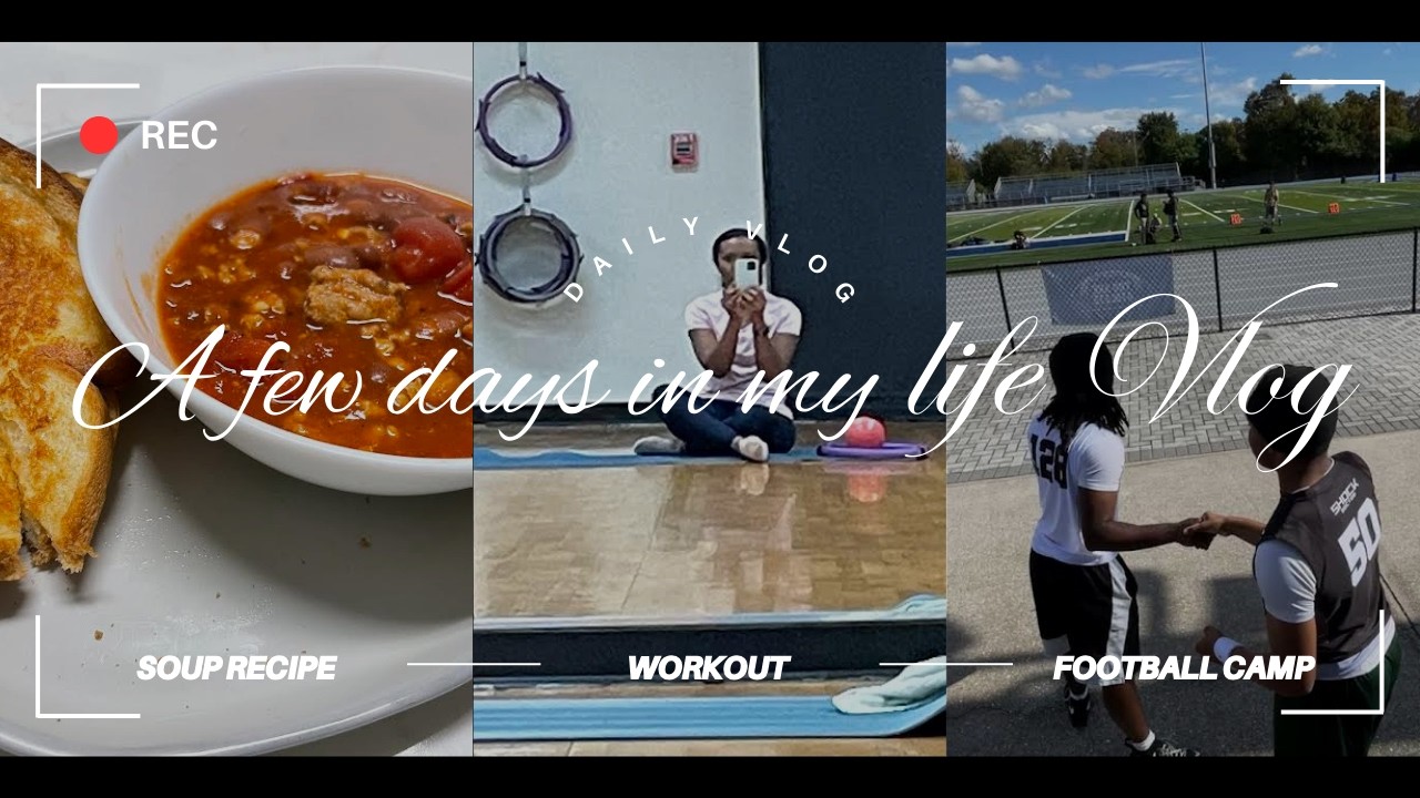 ✨Shoes  Shopping, Working Out,  Homemade Soup, Dinners, Football Camp Trader Joe's - Vlog