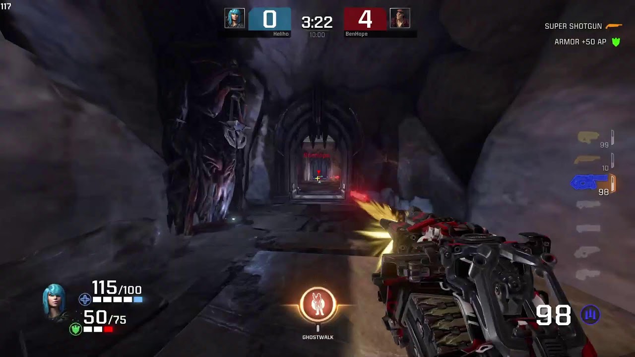 Quake champions - gameplay (no comments)