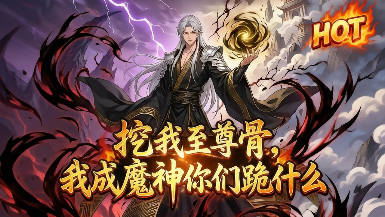 💥💥💥【FULL】《挖我至尊骨，我成魔神你们跪什么》#最新漫劇全集 #漫劇 #熱門漫劇 #漫劇推薦 #AI #阿星推文