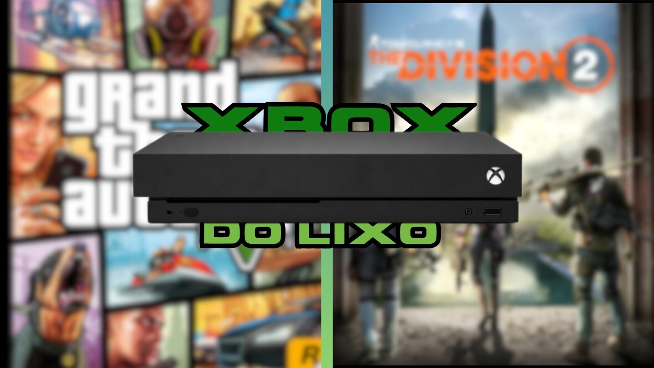 Comprei um XBOX ONE X do LIXÃO… e o chip esquentou até virar areia KKKKKKKKKKKK