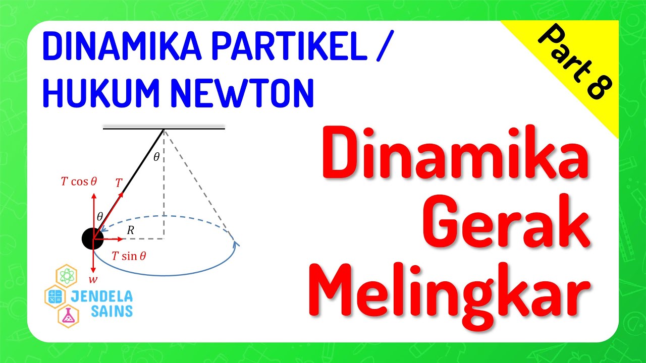 Dinamika Partikel • Part 8: Contoh Soal Dinamika Gerak Melingkar
