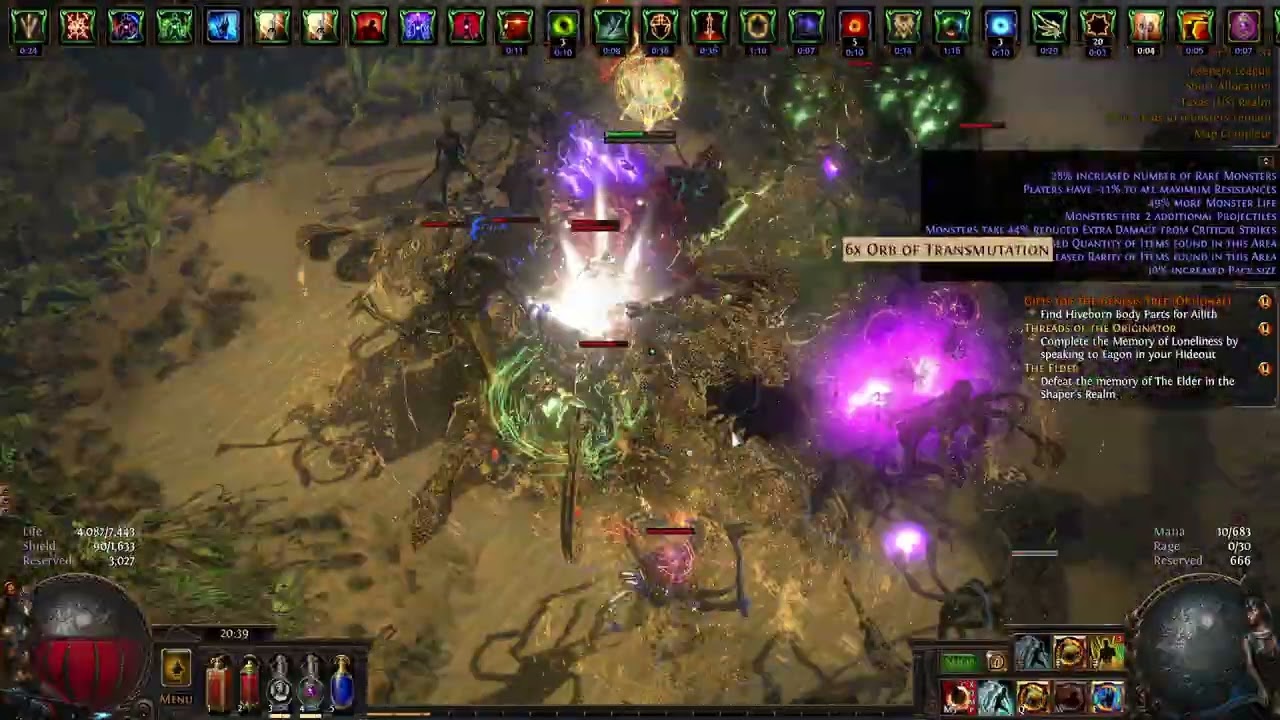 POE 3.27 Keepers - Guardian Impale ShrineBot