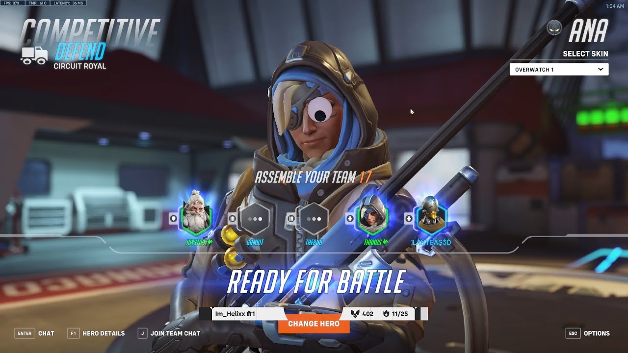 25K Heals! Gale DOMINATIG AS Ana - Overwatch 2 Season 9 Top 500 Gameplay Top 500