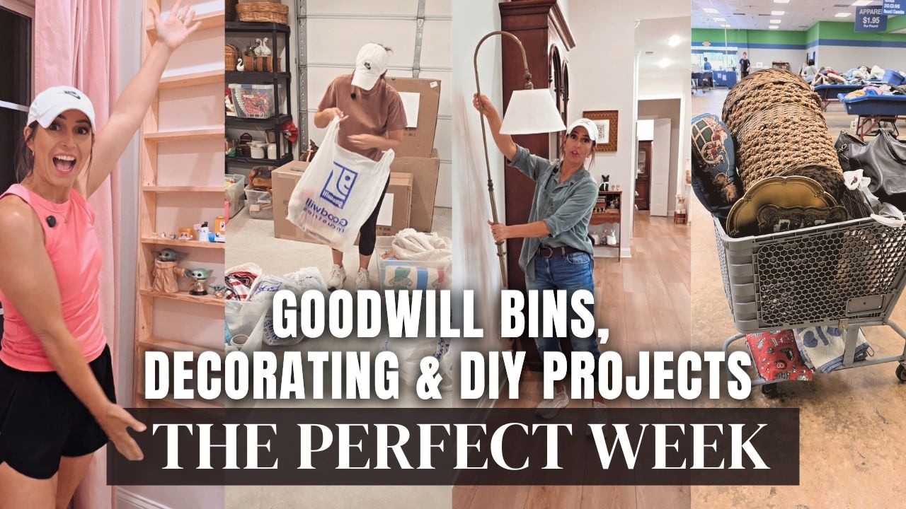 Находки из Goodwill + декор дома + DIY-проекты = идеальная неделя