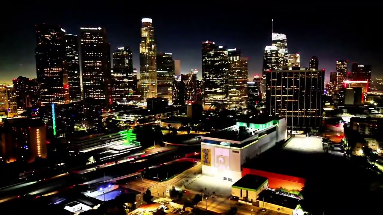 Digi Slaps Takes Over DTLA! 🚀🎨 | Massive Street Art Projections