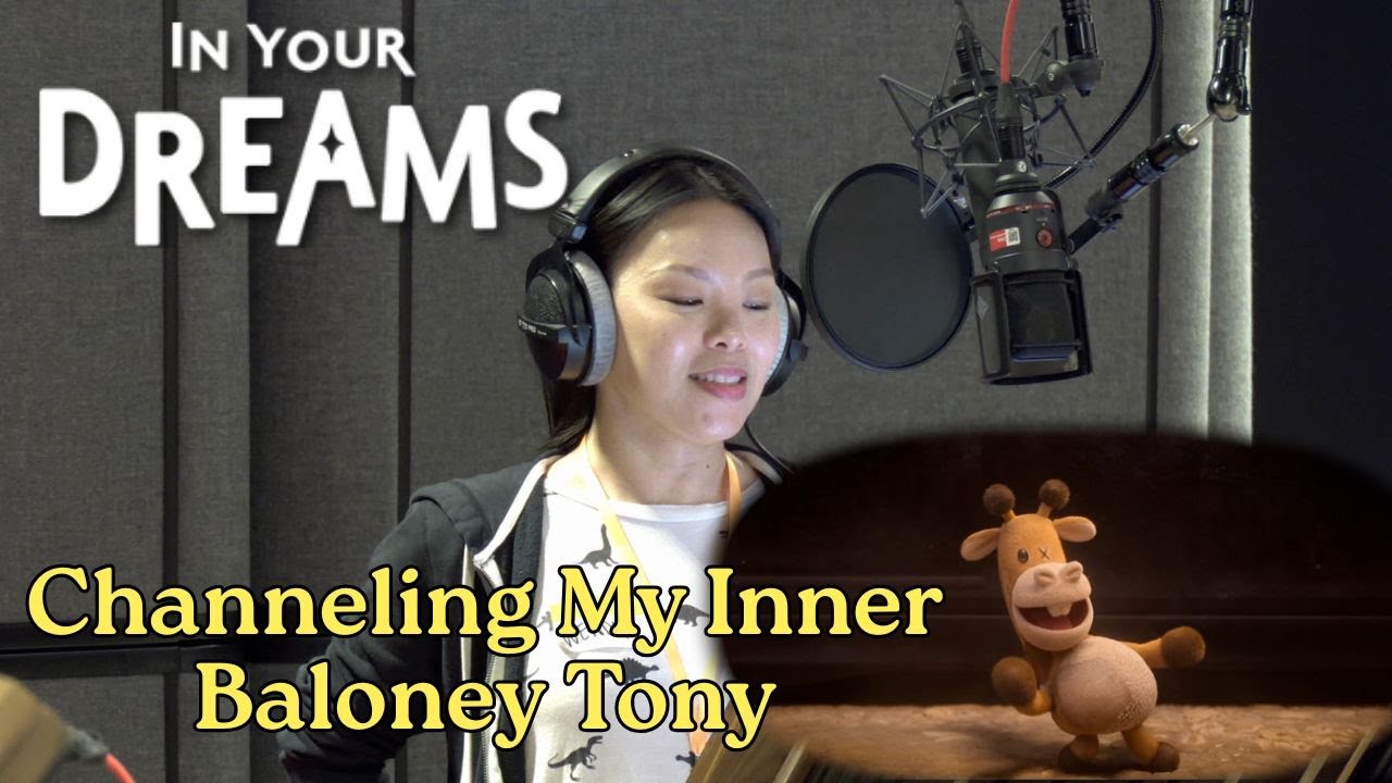 Пытаюсь изо всех сил озвучить «Baloney Tony» из сериала Netflix «In Your Dreams»