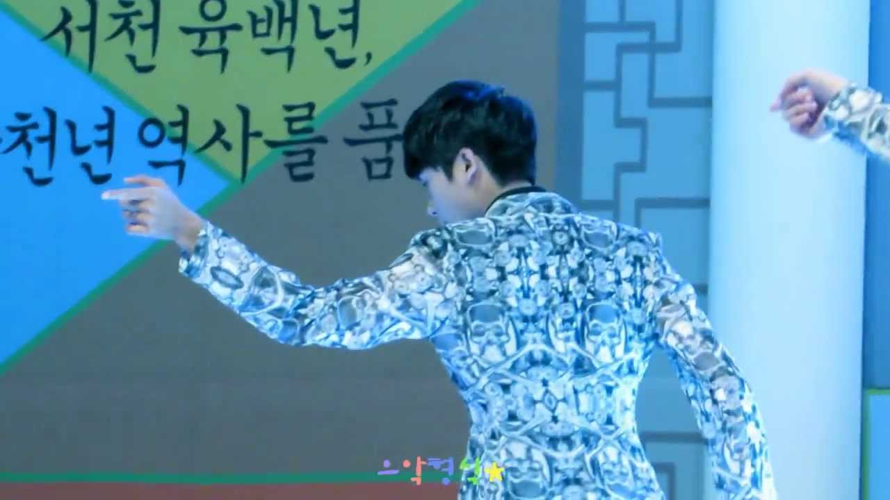 131015 [ZE:A 박형식] 서천지명탄생 600주년 기념식 축하공연 : 후유증♬