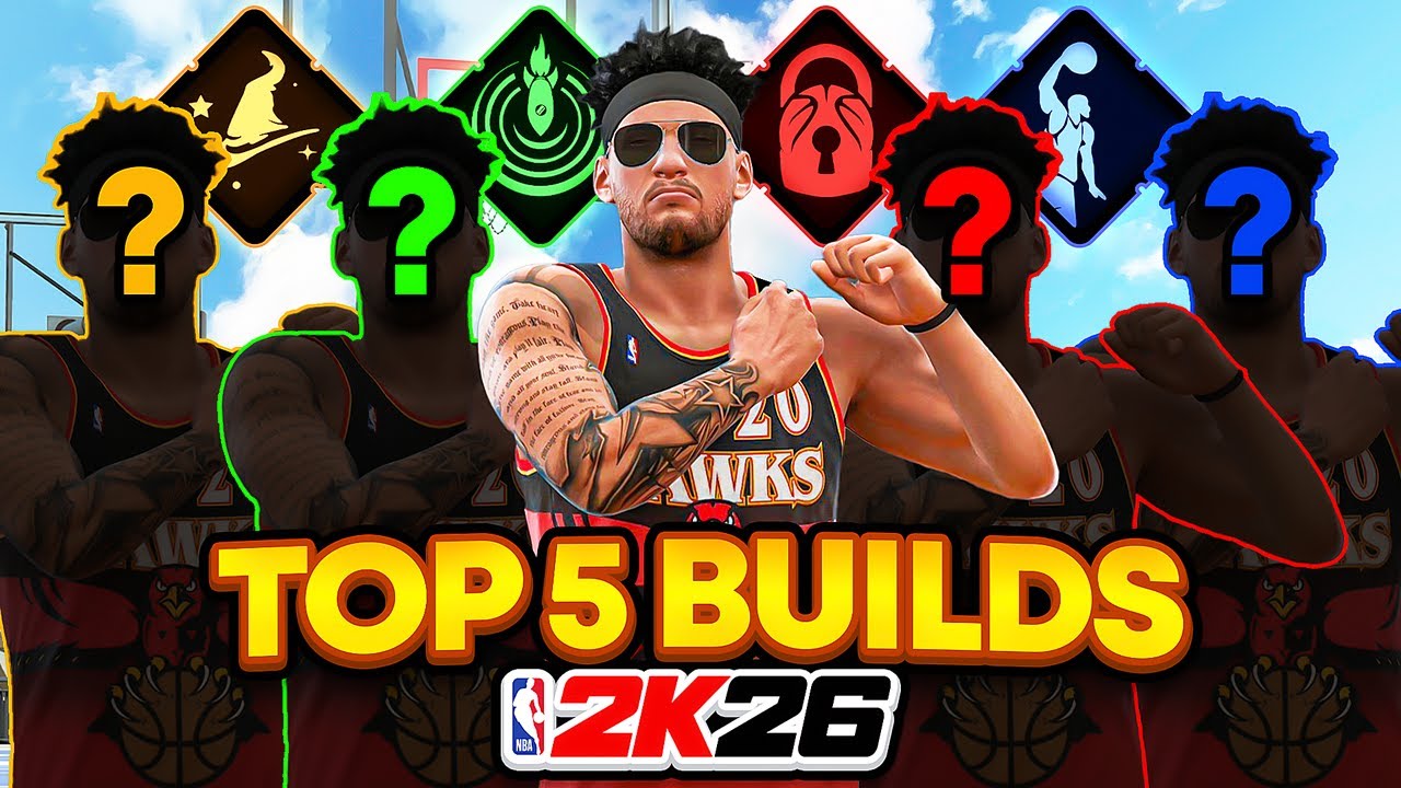 TOP 5 BEST BUILDS AFTER PATCH ON NBA 2K26! BEST BUILD FOR EVERY POSITION NBA 2K26