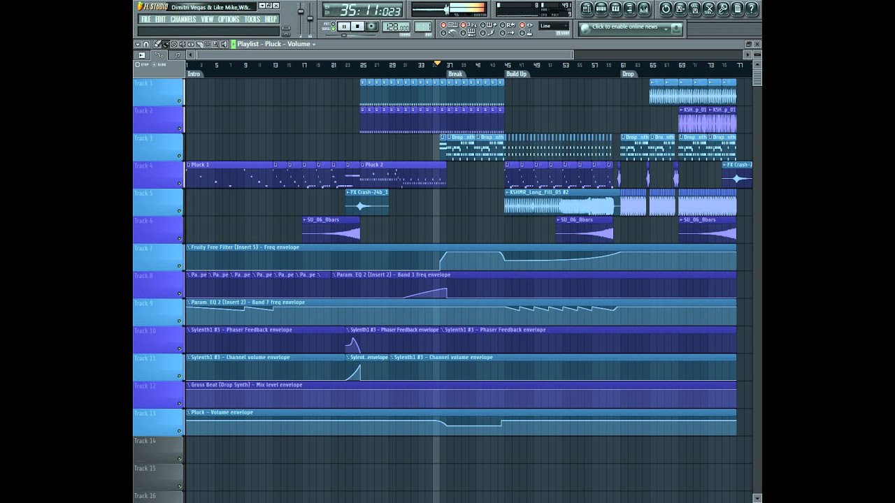Dimitri Vegas&Like Mike,W&W-Arcade (Phanteon Remake) [FLP+Presets]