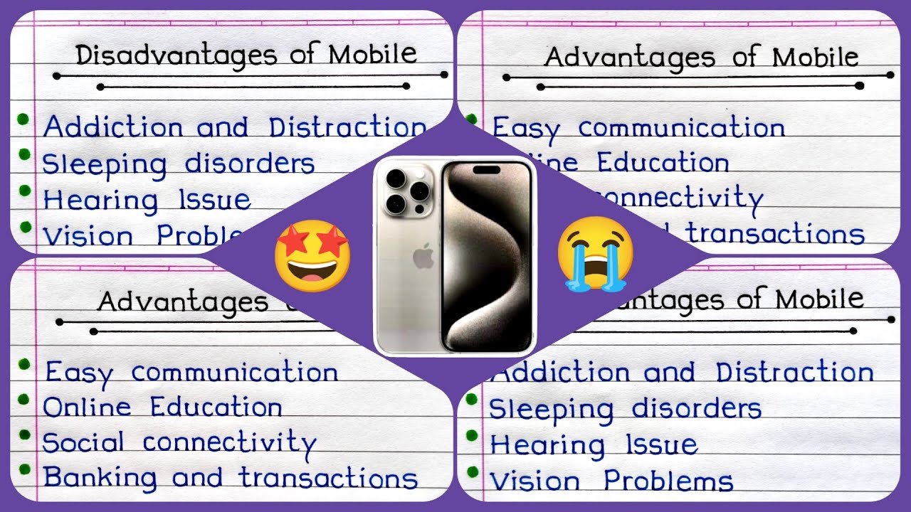 Advantages And Disadvantages Of Mobile Phone | Mobile Phones Advantages And Disadvantages |