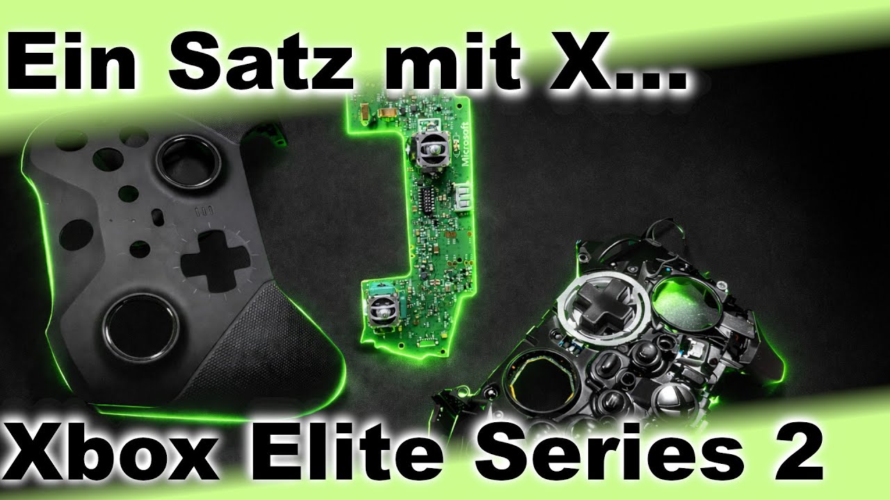 Ein Satz mit X, das war wohl ein Elite Series 2 Xbox Controller