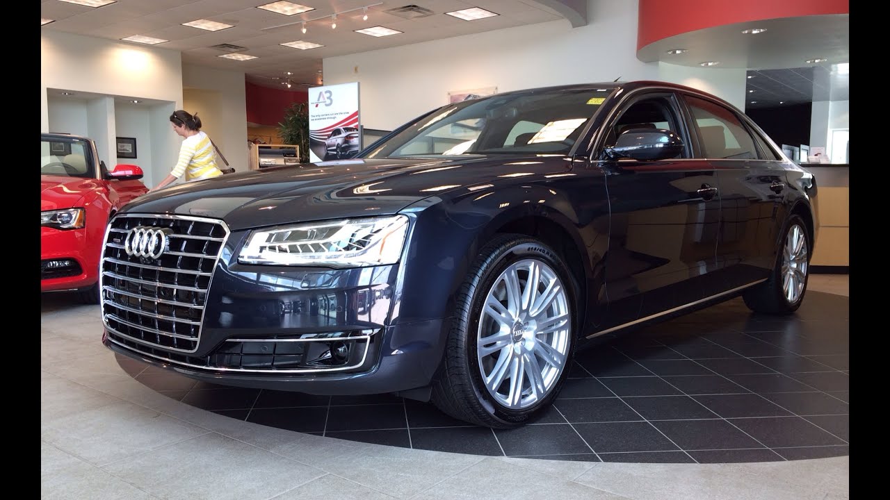 2015 Audi A8 L 4.0T Quattro Tiptronic Exterior & Interior In Depth Review
