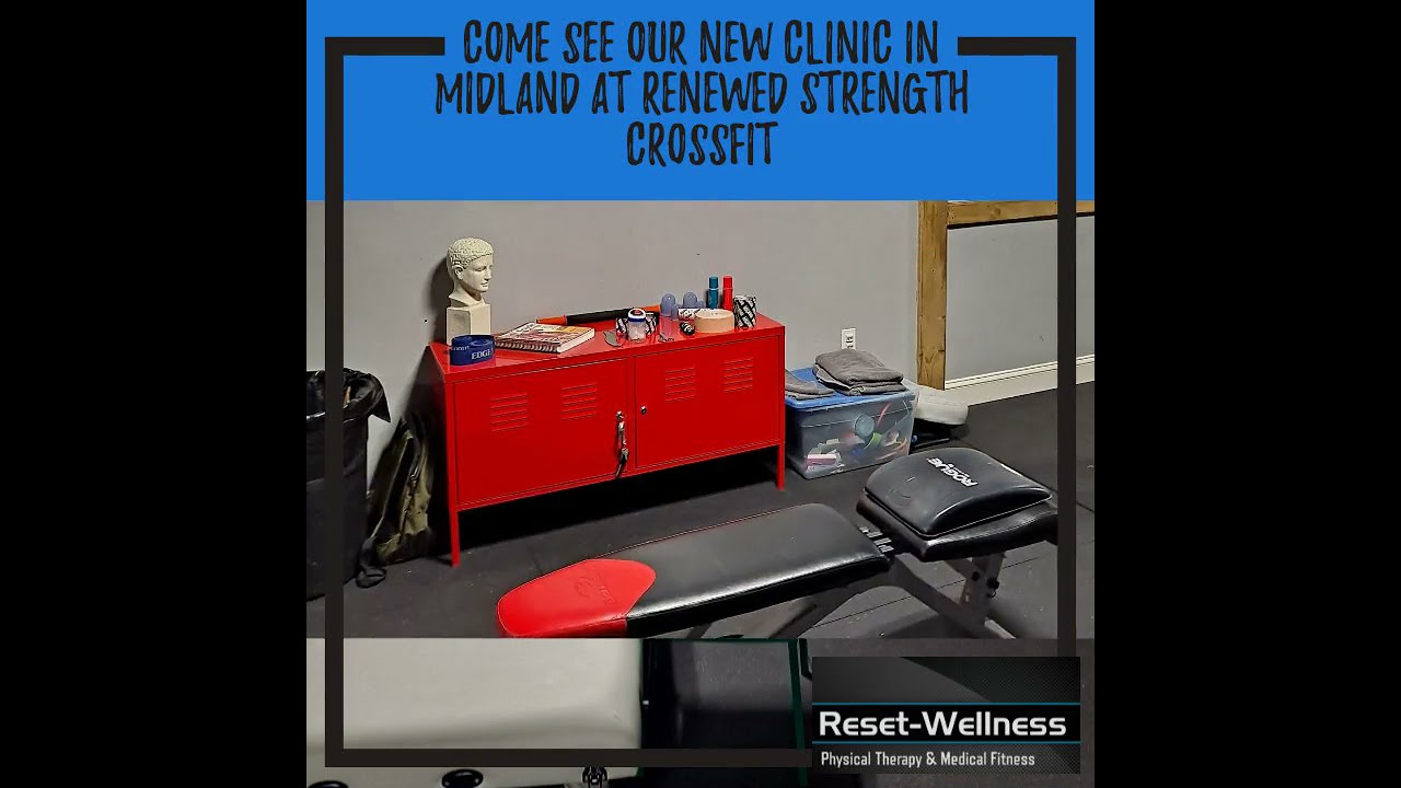 Come see our new clinic in midland at Renewed Strength CrossFit