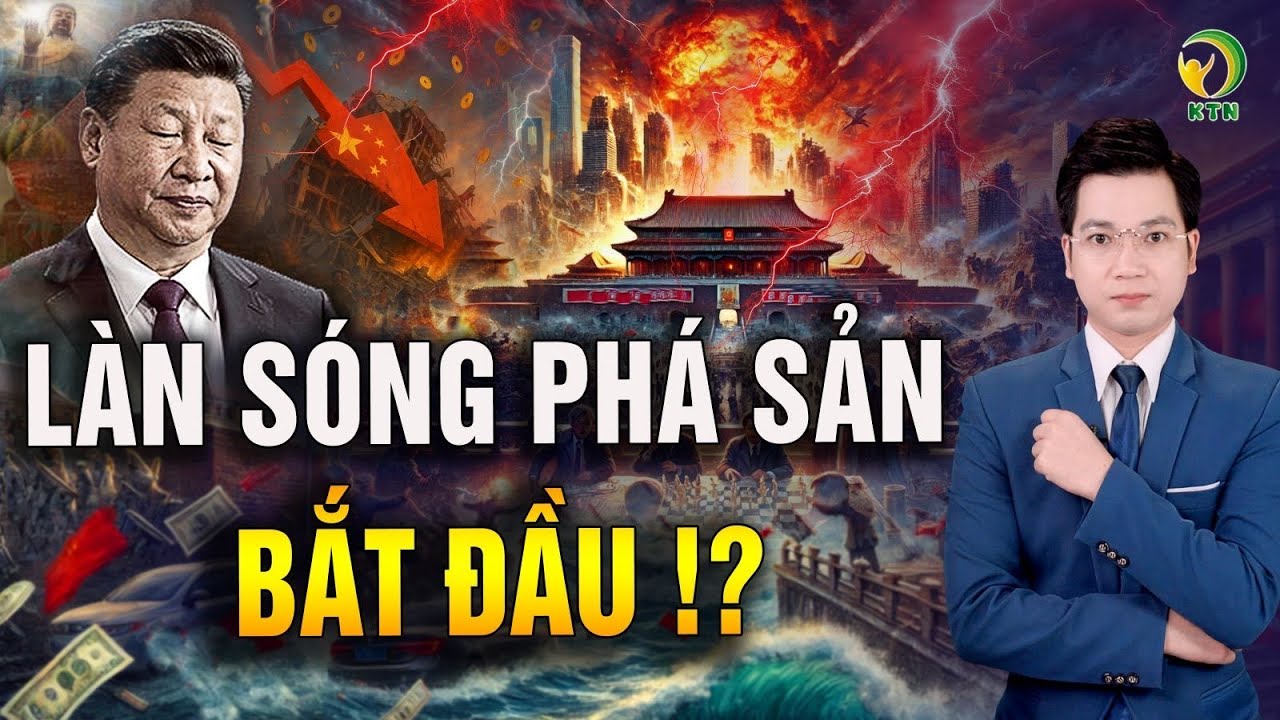 Làn Sóng Phá Sản Ập Tới Trung Quốc: Ngân Hàng, Bất Động Sản, Chính Quyền... Cùng Lao Dốc
