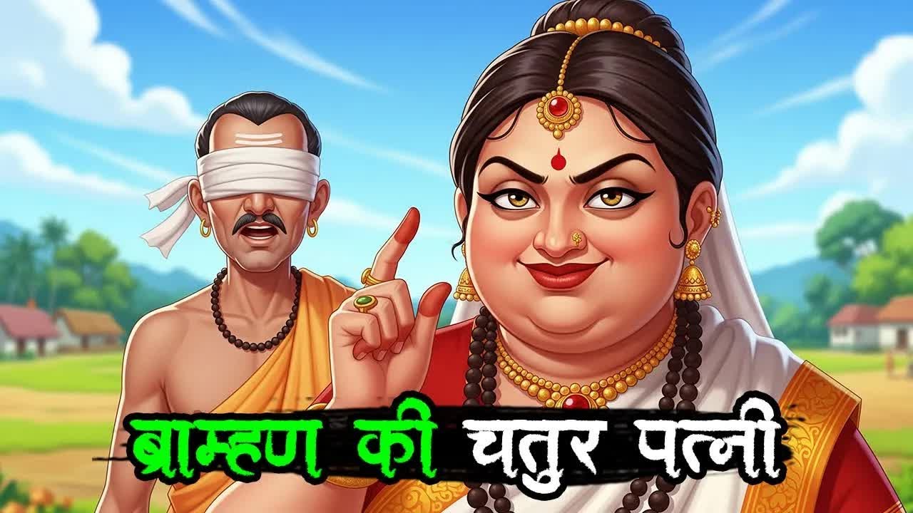 KTV710 ब्राह्मण की चतुर पत्नी हिंदी कहानी, Man Ko Chhu Lene Wali 3 Kahaniya, New Hindi Story.
