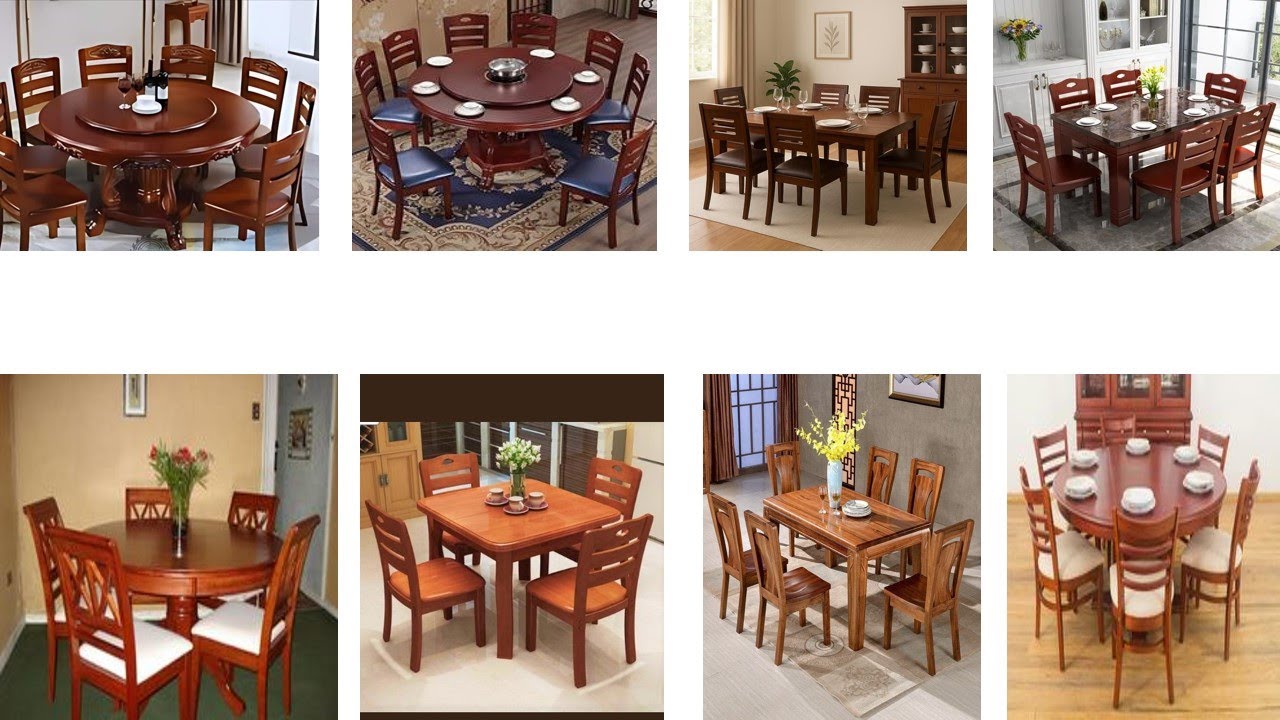 Luxury wooden Dining Room Designs : Were  Luxury wooden dining room designs Meets Elegance.