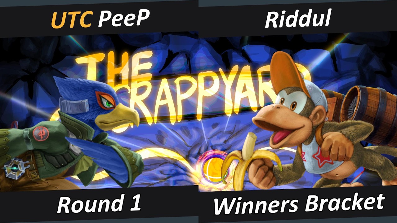 UTC | Pë€P (Falco, Samus) vs. Riddul (Diddy Kong) - Winners Round #1 - The Scrappyard #9