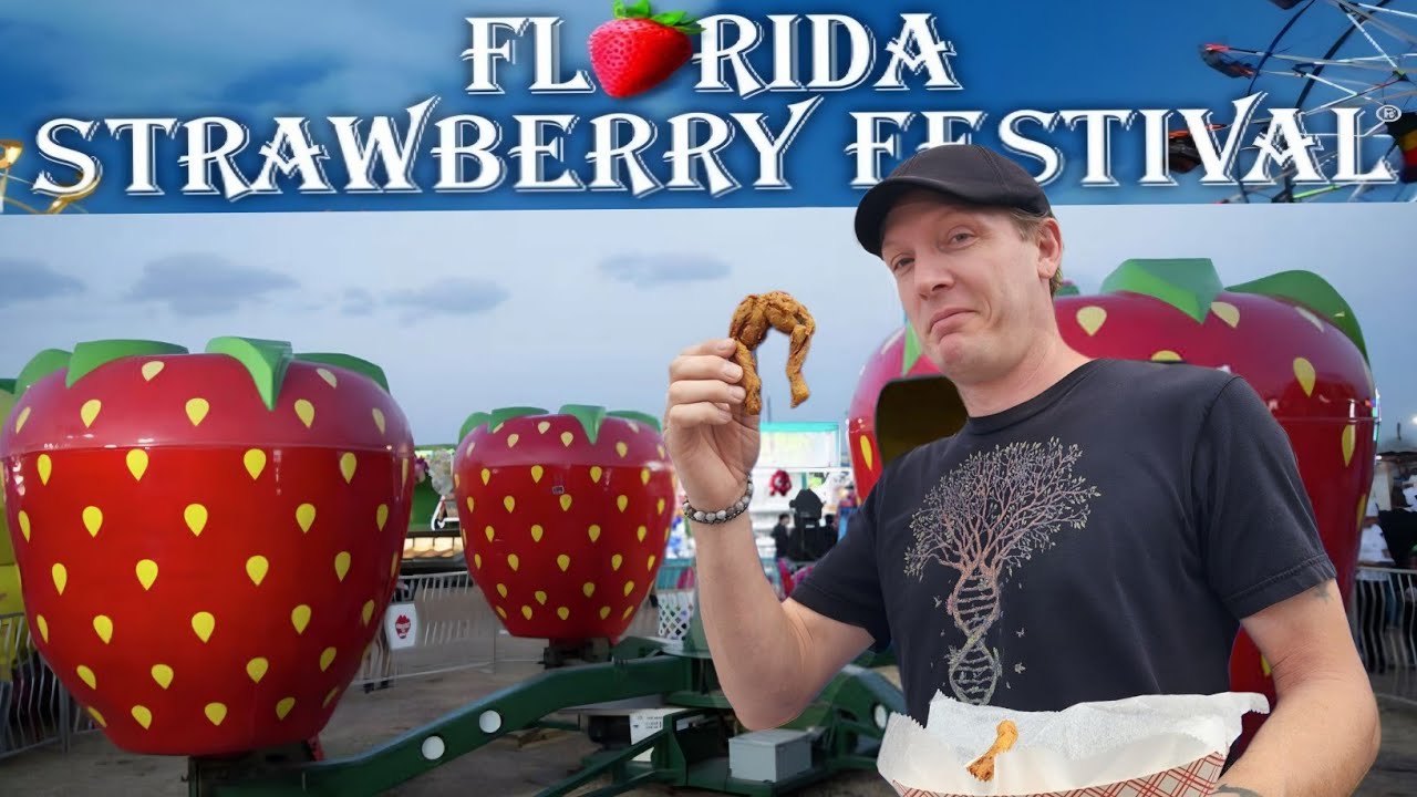 2025 Strawberry Festival | First Time Trying Frog Legs | Pickle Pizza Revisited & More !