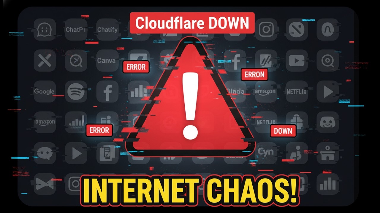 Масштабный сбой в работе Cloudflare вызвал хаос в Интернете (18 ноября 2025 г.)