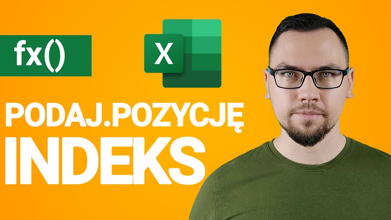 Funkcja INDEKS w Excelu, Funkcja PODAJ.POZYCJĘ w Excelu