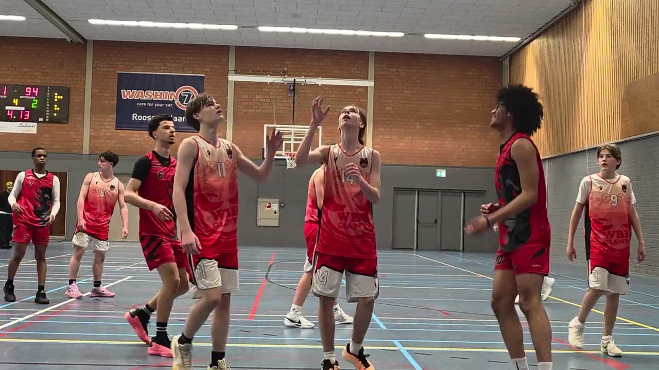 Wbb giants 4e kwart 14 maart