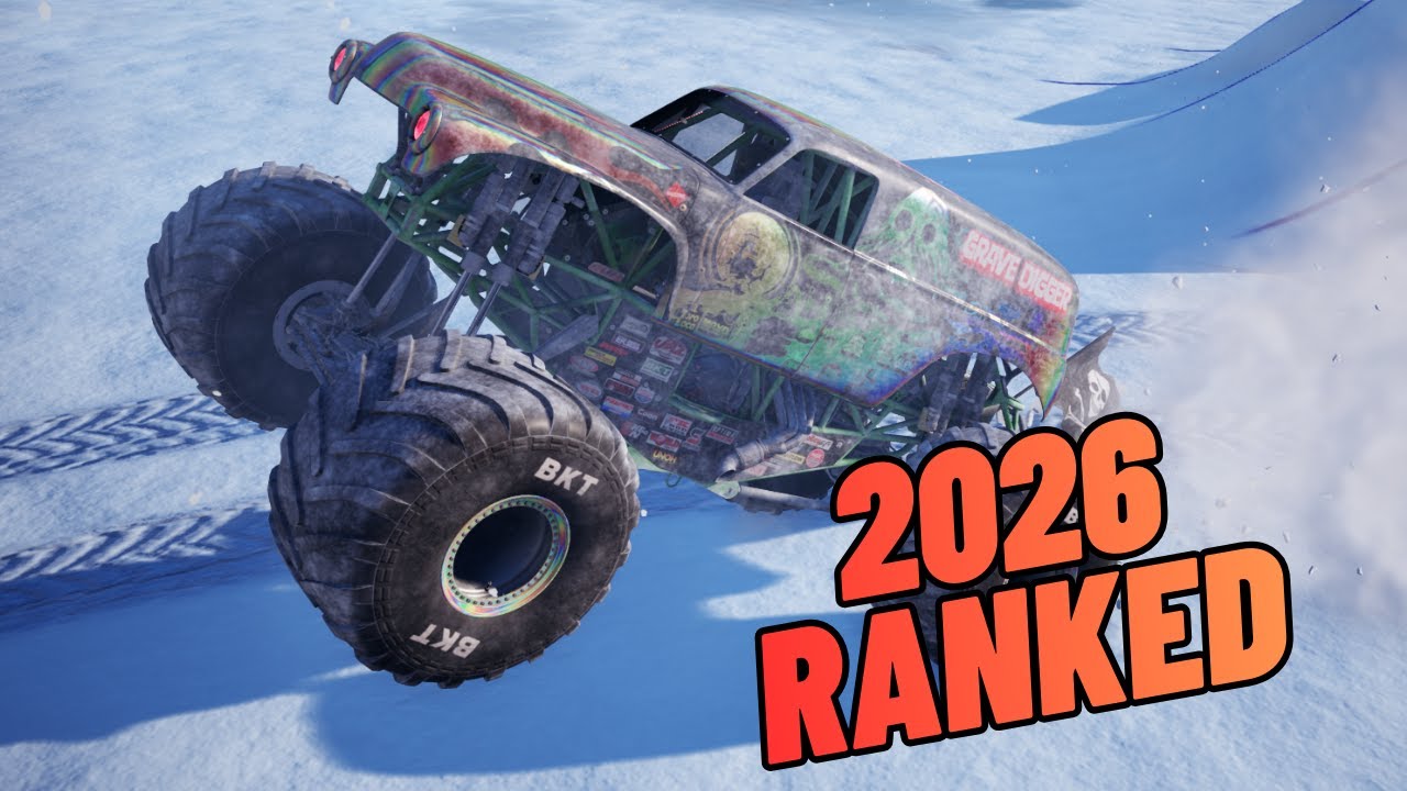 Топ-5 игр про монстр-траки и Monster Jam, в которые стоит поиграть в 2026 году