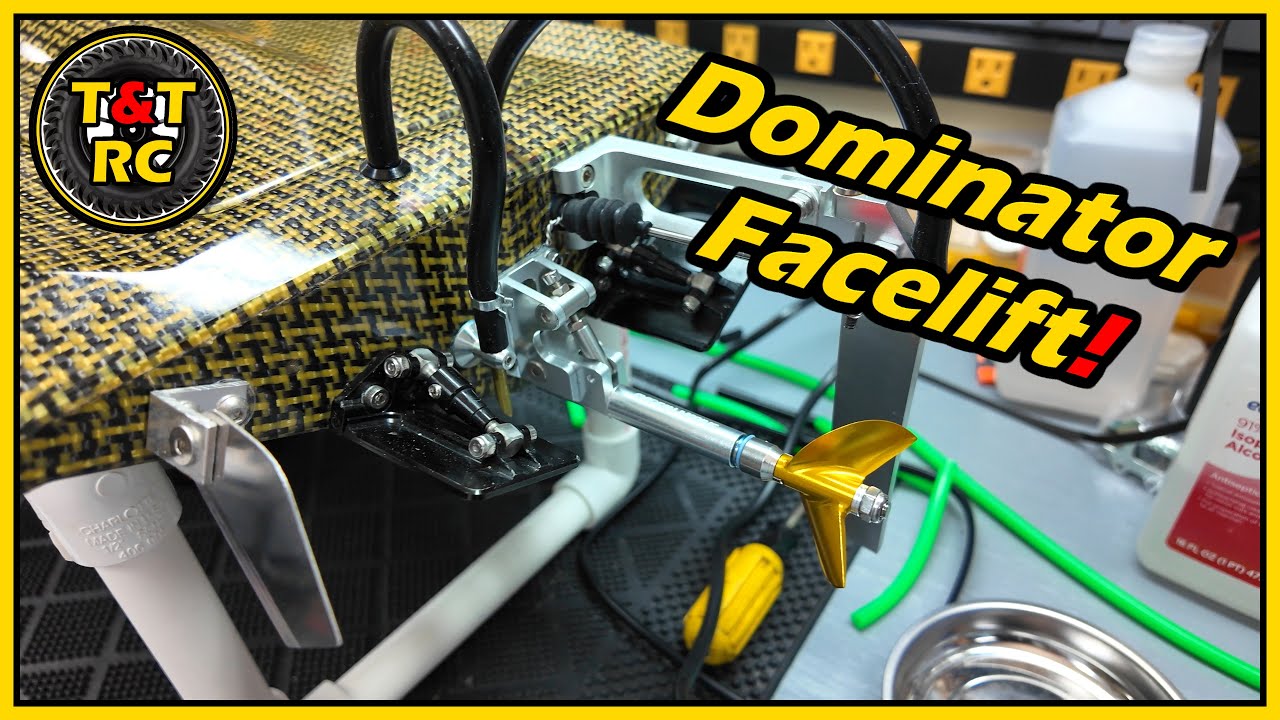 Back In Black!...Ebay Dominator RC Boat Refresh & Lake Testing!