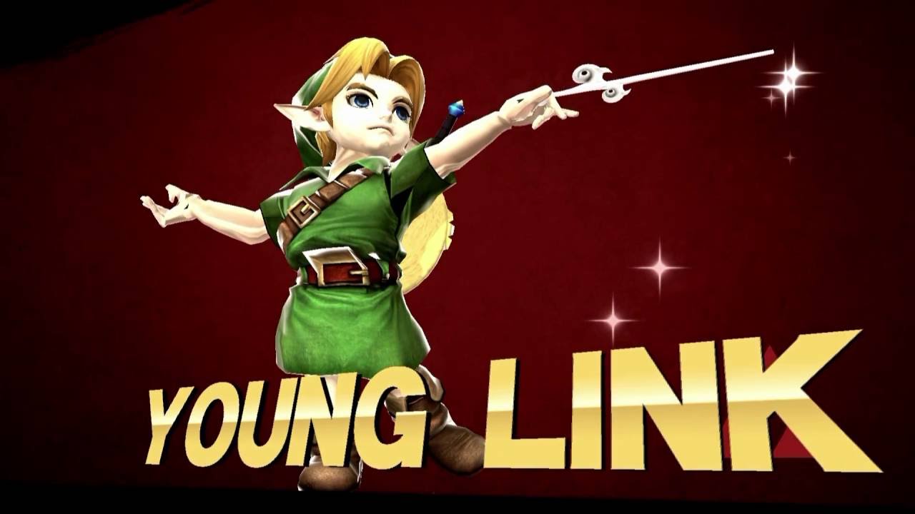 Smash 4 Young Link Mod Showcase