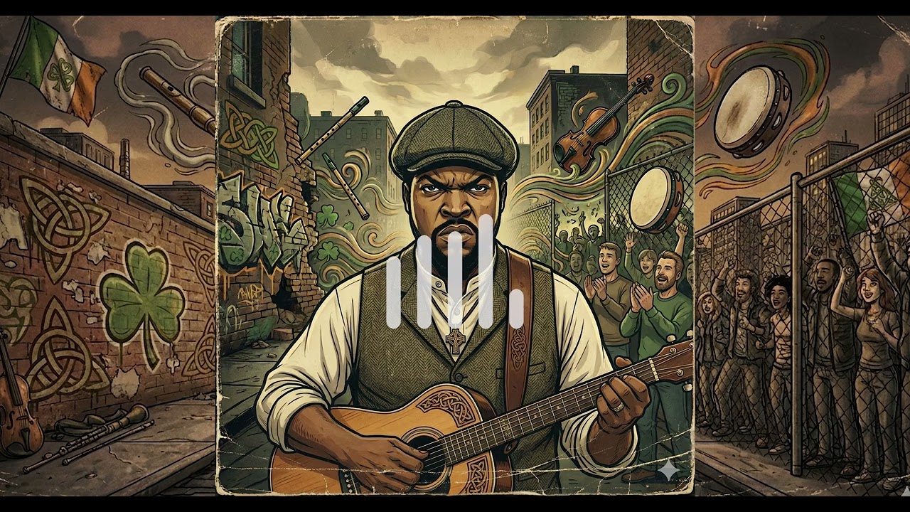 Ice Cube Reimaginado en Irish Folk Rock – Straight Outta Compton