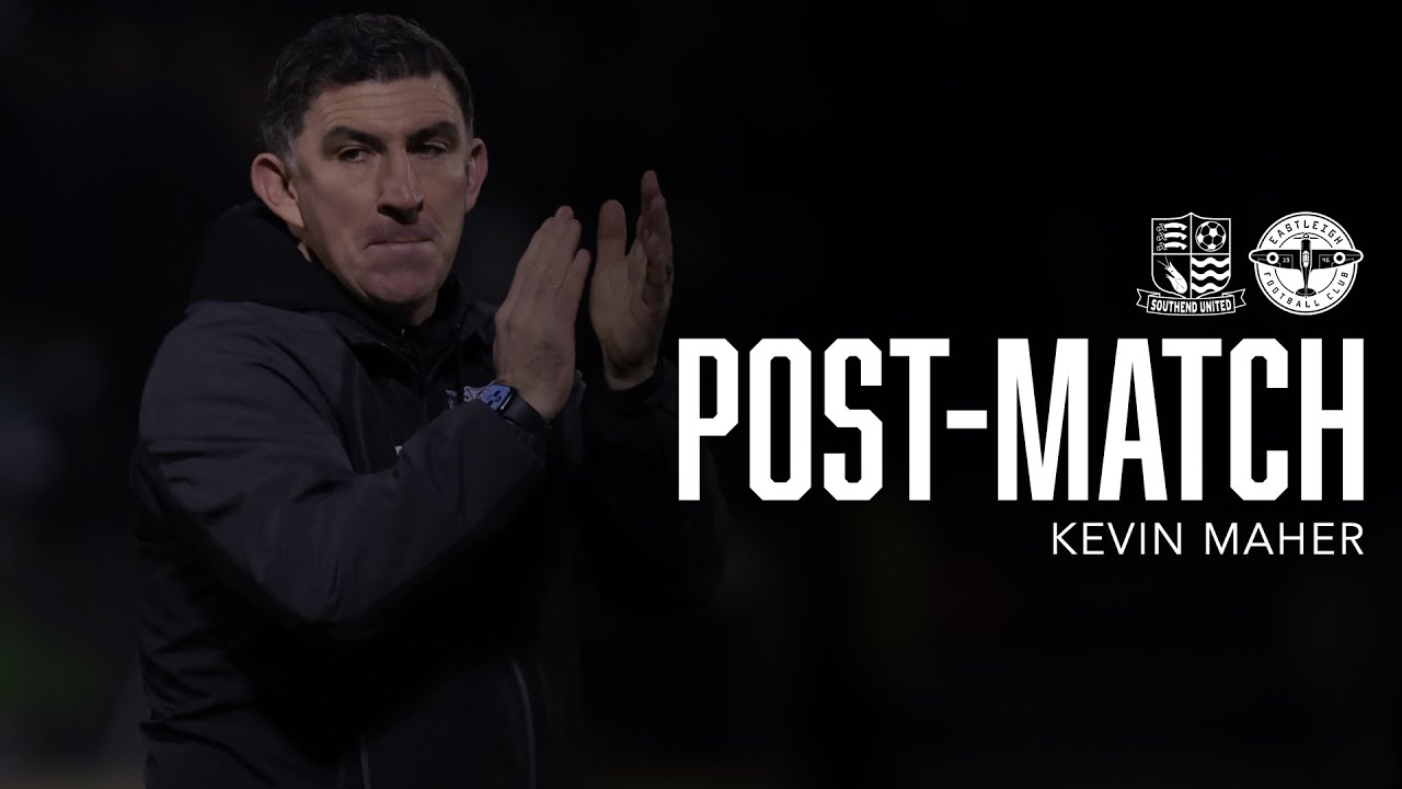 Press: Kevin Maher's Reaction After 4-1 Win Over Eastleigh