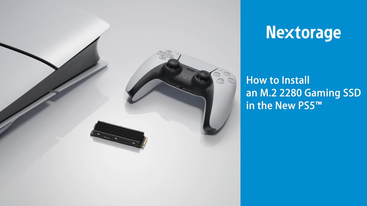 How to Add an M.2 2280 SSD to a New Model PS5™